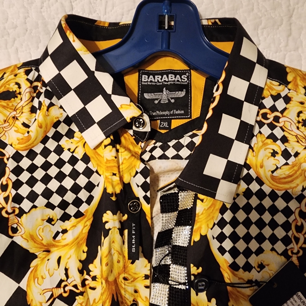 Versace inspired Barabas shirt